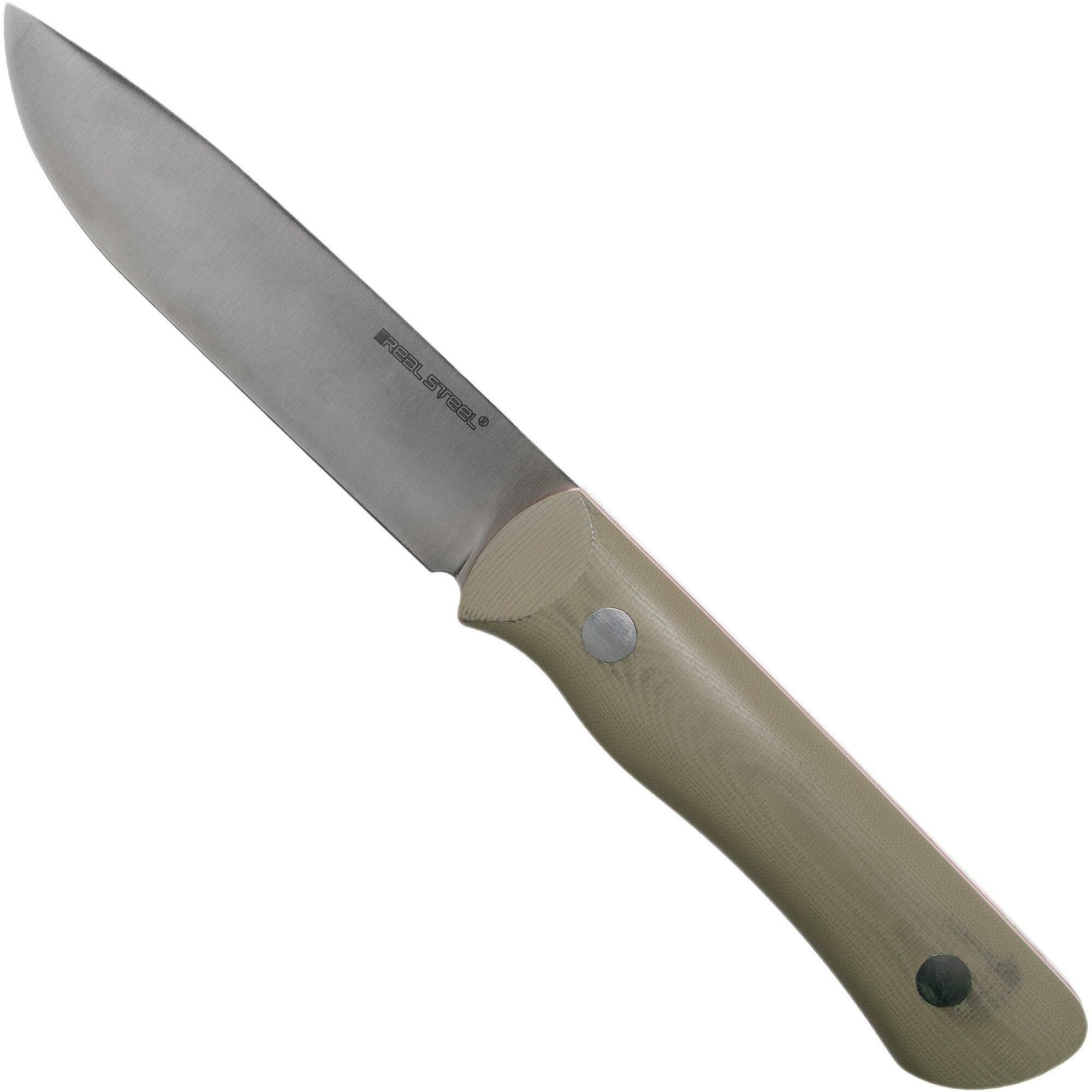 Real Steel Knives Real Steel Bushcraft III Convex Coyote 3726C coltello bushcraft
