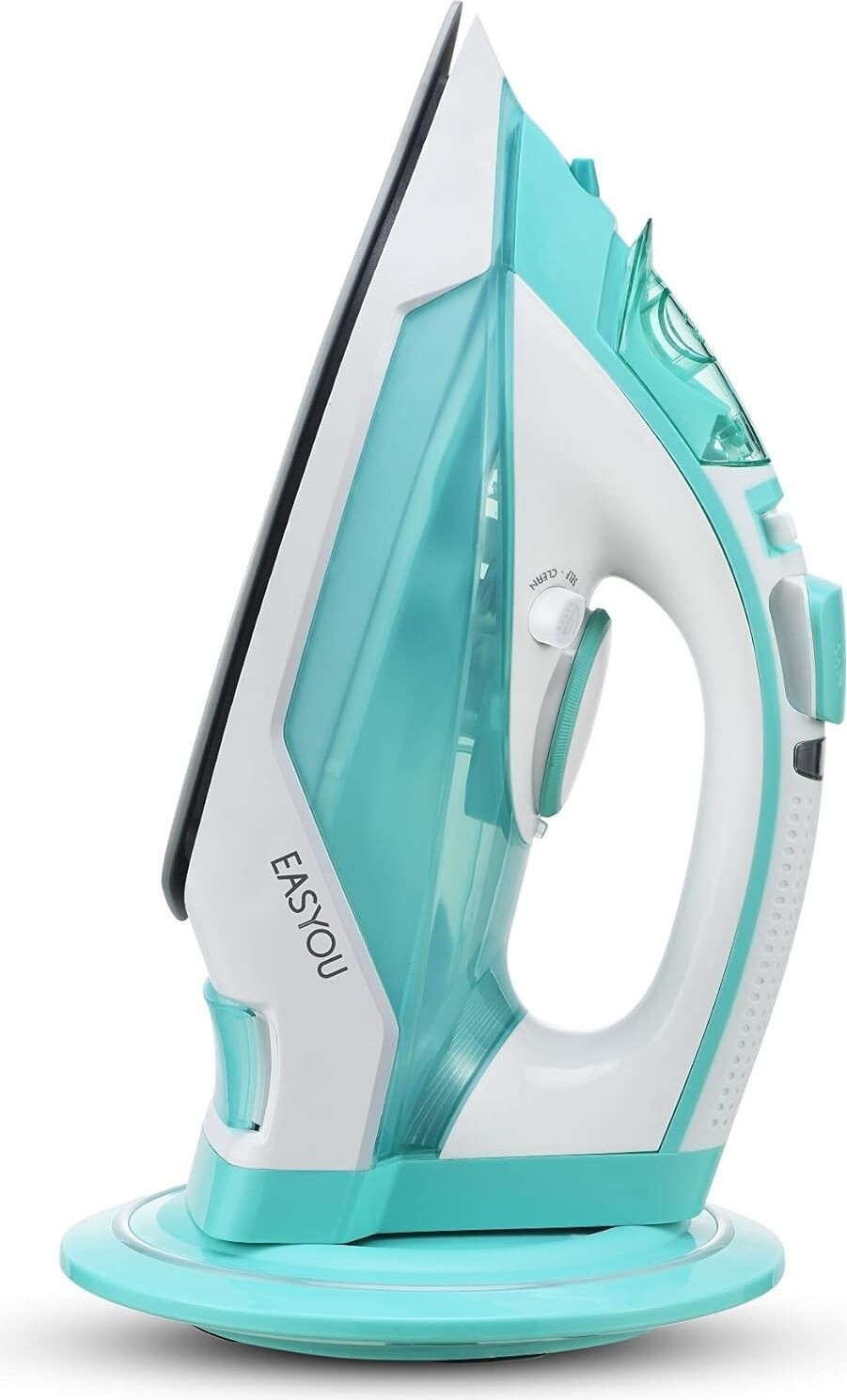 Draadloos stoomstrijkijzer Easyou KB-950RV3, 2400W, turquoise