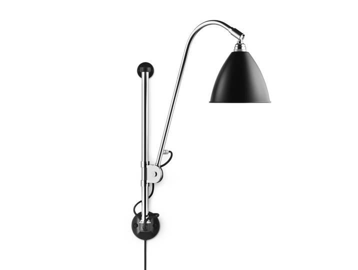GUBI Bestlite BL5 Wandleuchte Schwarz-chrom