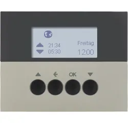 Berker 85741173 Jalousie-Schaltuhr K.5 edelstahl lack