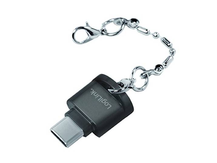 LogiLink CR0039 USB-C naar Micro SD-kaartlezer als sleutelhanger