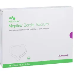 Mepilex Border Sacrum Schaumverband 16x20 cm steril Avitamed