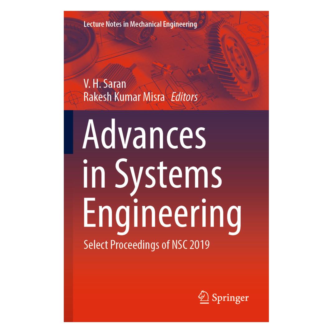 Springer Advances in Systems Engineering (Englisch, Softcover, Rakesh Kumar Misra, V. H. Saran) (56230192)