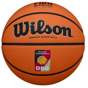 WILSON Basketball EVO NXT DBB, indoor, Größe 7, orange, 620 Gramm, Spielball