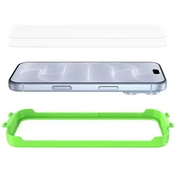 Belkin Tempered Glass Displaysc Fuer Iphone 17 Pro Max (2 Stk., Apple iPhone 17 Pro Max, Apple iPhone 18 Pro Max), Smartphone Schutzfolie, Transparent