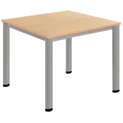 höhenverstellbarer Quadrattisch