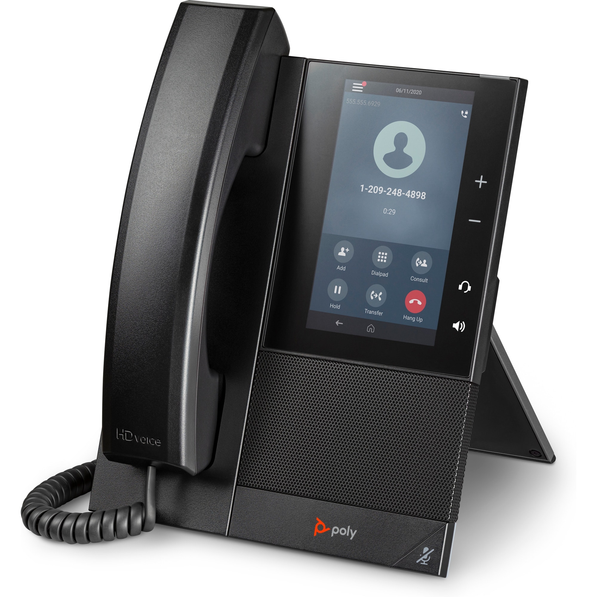 Poly CCX 505 Business-Medientelefon mit Open SIP, PoE-fähig 82Z82AA