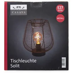 Casaya Tischleuchte Tischlampe Schreibtischlampe Nachttischlampe Lampe Solit B