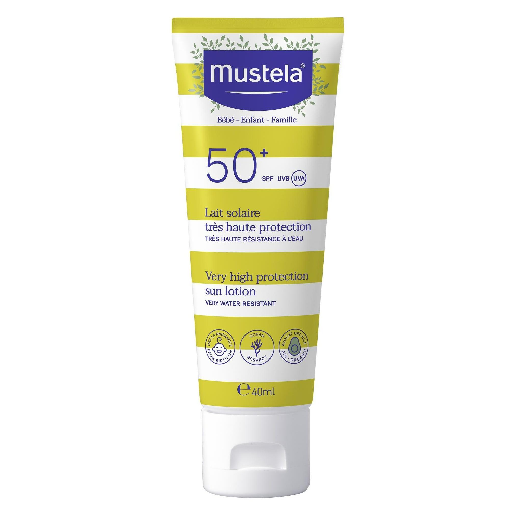 Mustela Sonnenmilch (SPF 50+, 40 ml) (050714)