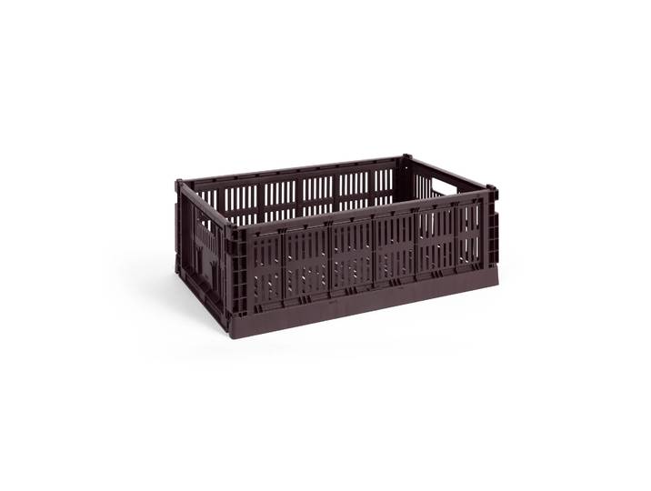 HAY Colour Crate L 34,5x53 cm Bordeaux
