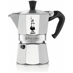 Bialetti Bial Set Moka, Espressokocher, Silber, Grau