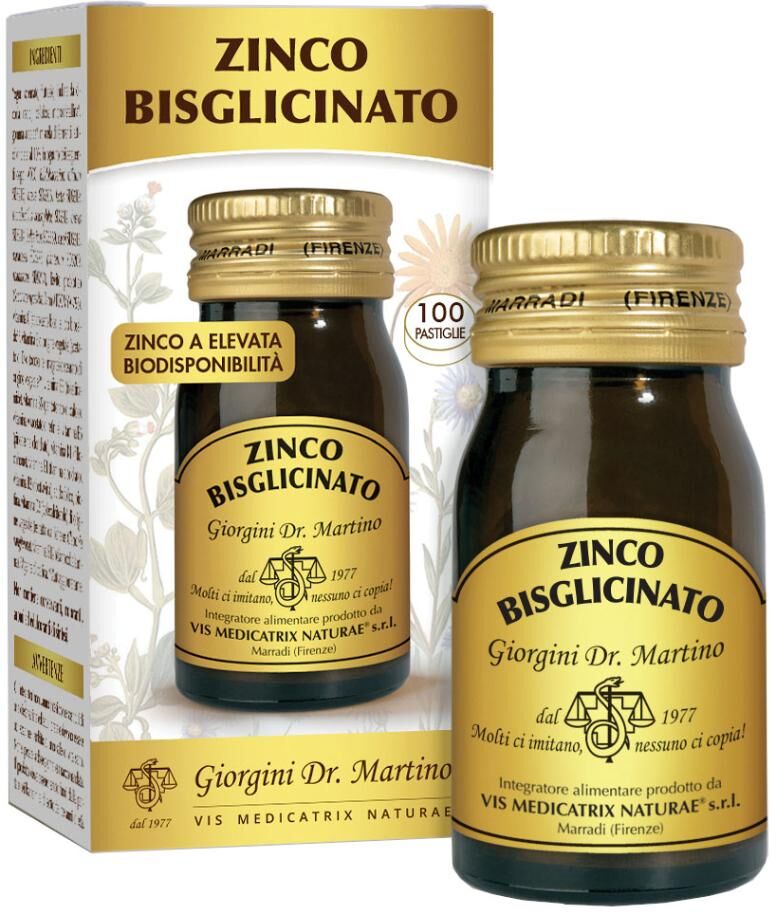 DR.GIORGINI SER-VIS Srl Zinco Bisglicinato, 100 pastiglie
