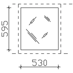 Pelipal Balto Innenspiegel ZIS00800E, B:, H:, T:3mm ZIS00800E