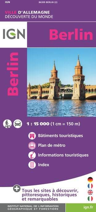 Plan détaillé - Berlin   IGN