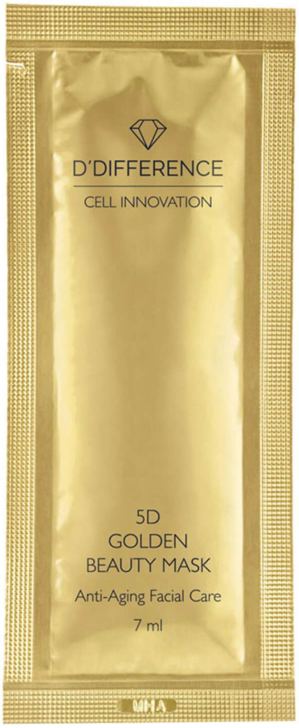 D´DIFFERENCE Cell Innovation 5D Golden Beauty Mask