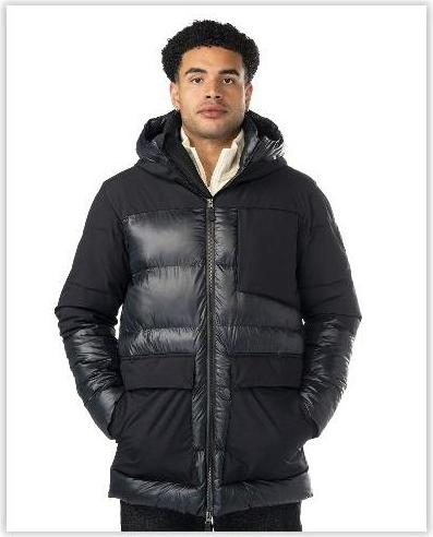 BAUER Men's Ultimate Puffer Jacke - schwarz - Sr., Größe:XXL, Farben:Schwarz