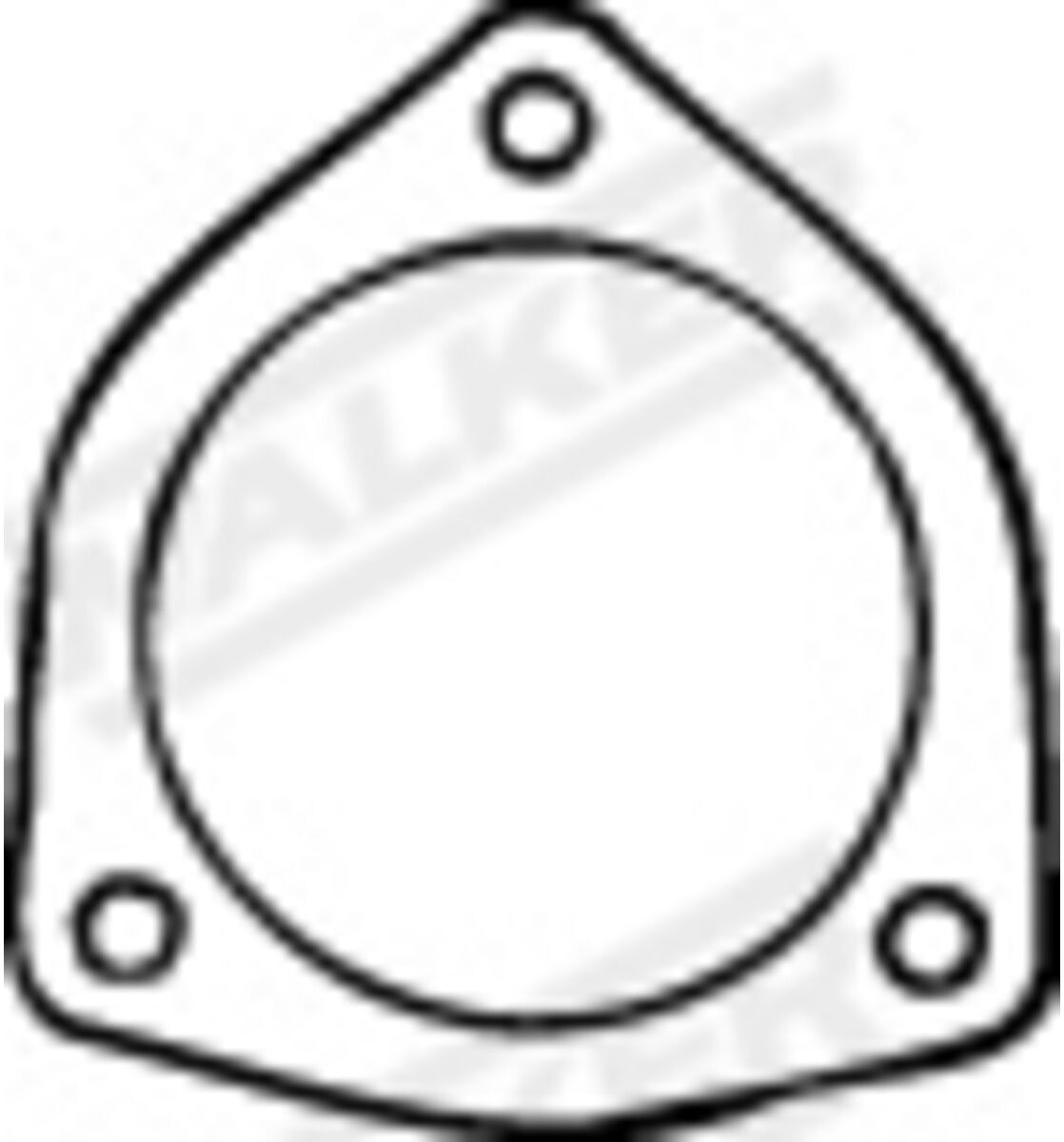 Dichtung, Abgasrohr WALKER 80793