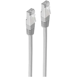 Shiverpeaks BASIC-S Patchkabel, Kat. 6, S/FTP, grau, 50,0 m RJ45 Stecker (S/FTP, CAT6, 50 m), Netzwerkkabel