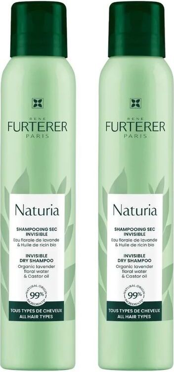 RENE FURTERER Naturia Shampooing Sec Invisible 400 ML (2 X 200 ML)