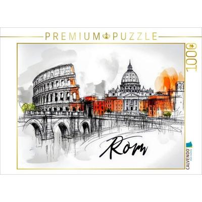 CALVENDO Puzzle Rom | 1000 Teile Lege-Größe 64x48cm Foto-Puzzle für glückliche Stunden, Sonstige von , Calvendo Puzzle