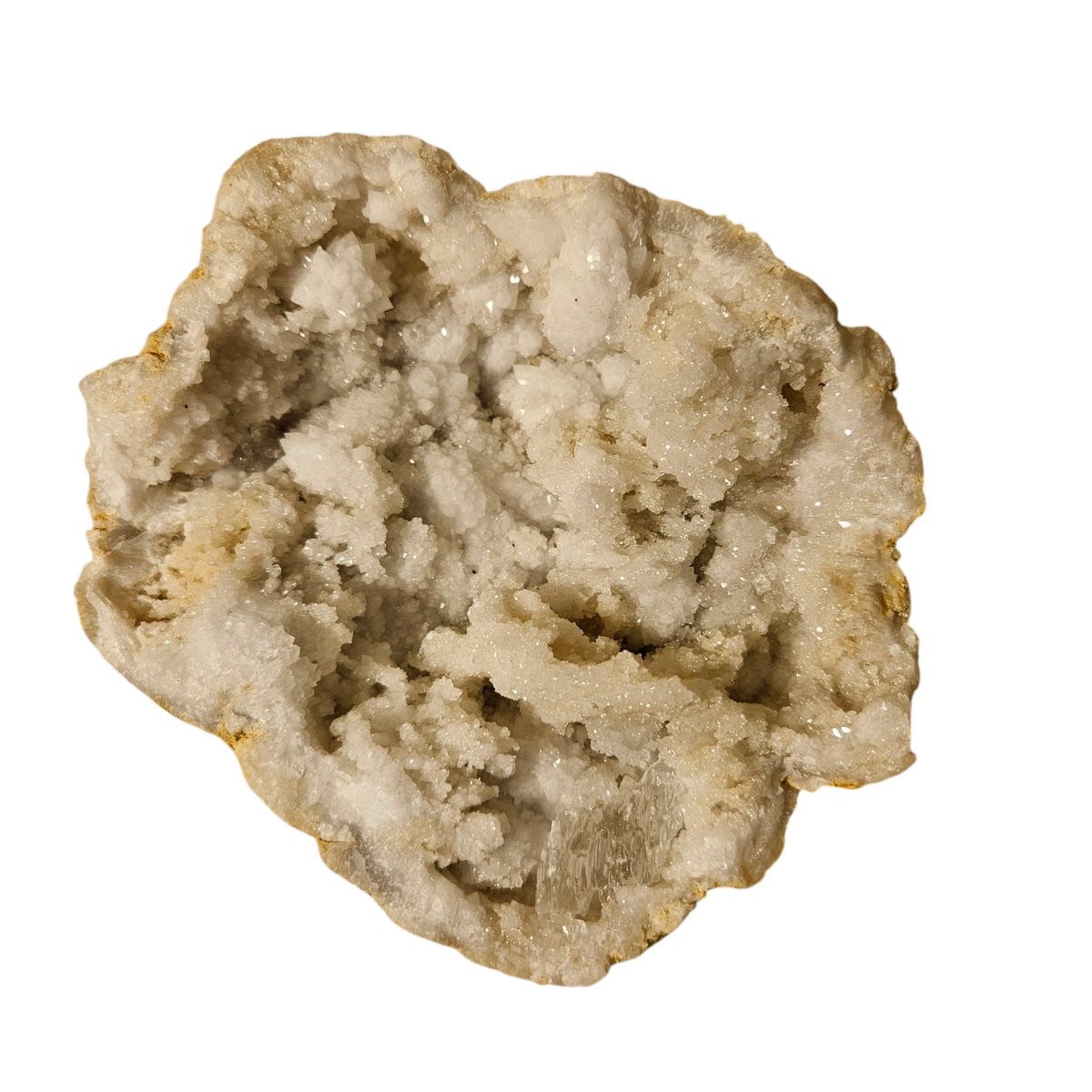 Grote bergkristal geode uit Marokko - 600 g
