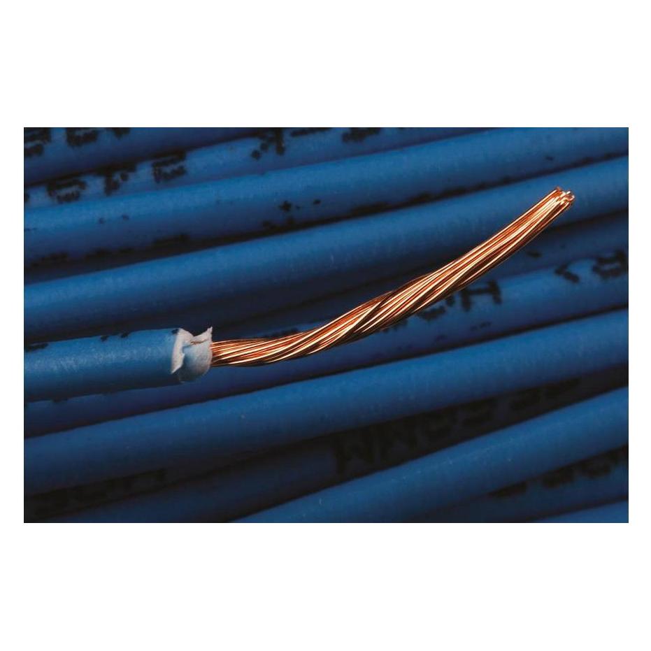 RS PRO 2491B 0.75mm blue LSHF equipment wire (100 m) (7637570)