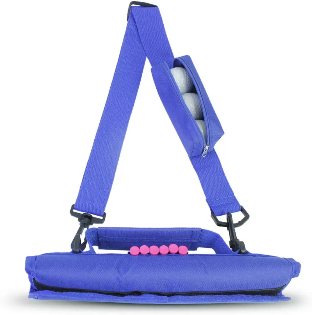 INF Golfschlägertasche – Crossbody-Träger mit verstellbarem Gurt & Oxford-Gewebe Blau