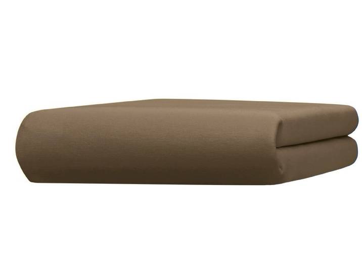 Edel-Jersey-Spannbetttuch von Bellana, Marone, Größe 138 (1x 180–200/ 200 cm), Edel-Jersey Exclusiv