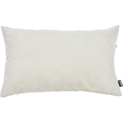 Dekokissen DONE. "EIRA", beige, B:40cm H:1cm L:60cm, Polyester, Dekokissen_Sitzkissen_Kissenhüllen, Weicher Webstoff