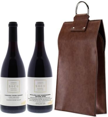 Wine.com """Sonoma County Auction Gems & Admiral Wine Tote - California"""