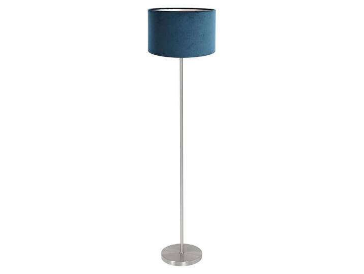 Lampadaire - bleu acier - NOOR - métal textile - lampe d'ambiance - E27 - 4435ST - Mexlite