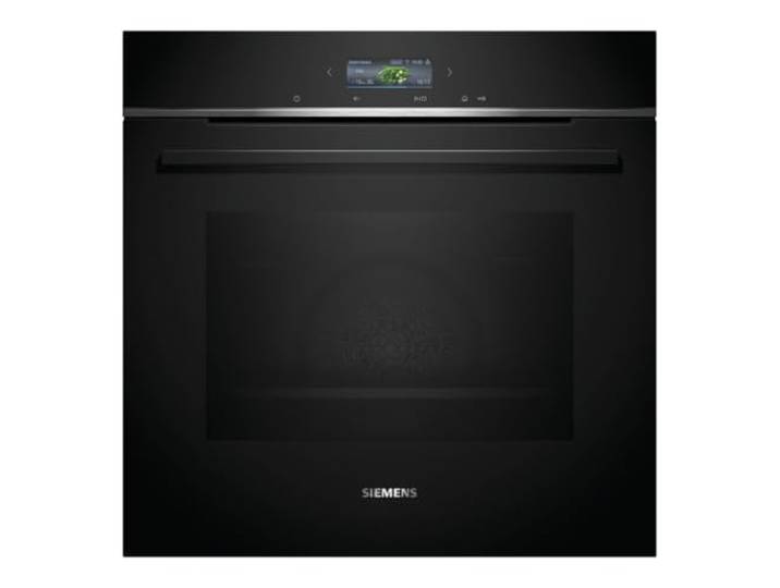Siemens iQ700 Smarter Einbau-Backofen 60 x 60 cm Edelstahl HB734G1B1 Made in Germany, Home Connect, Kochassistent, Kindersicherung, 71 l Nutzinhalt, TFT Touchdisplay, Air-Fry-Funktion