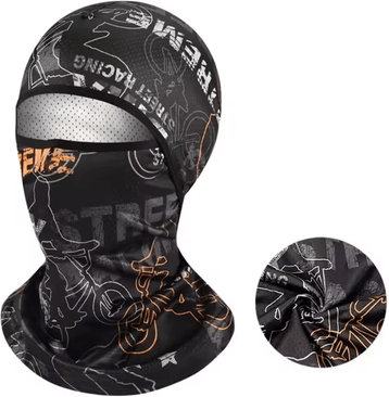 Inspire Curations Cooling Ice Silk Balaclava Full Face UV Protection Cycling Mask mz heise