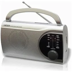 Haeger PR-BIB.004B (AM, FM), Radio, Silber