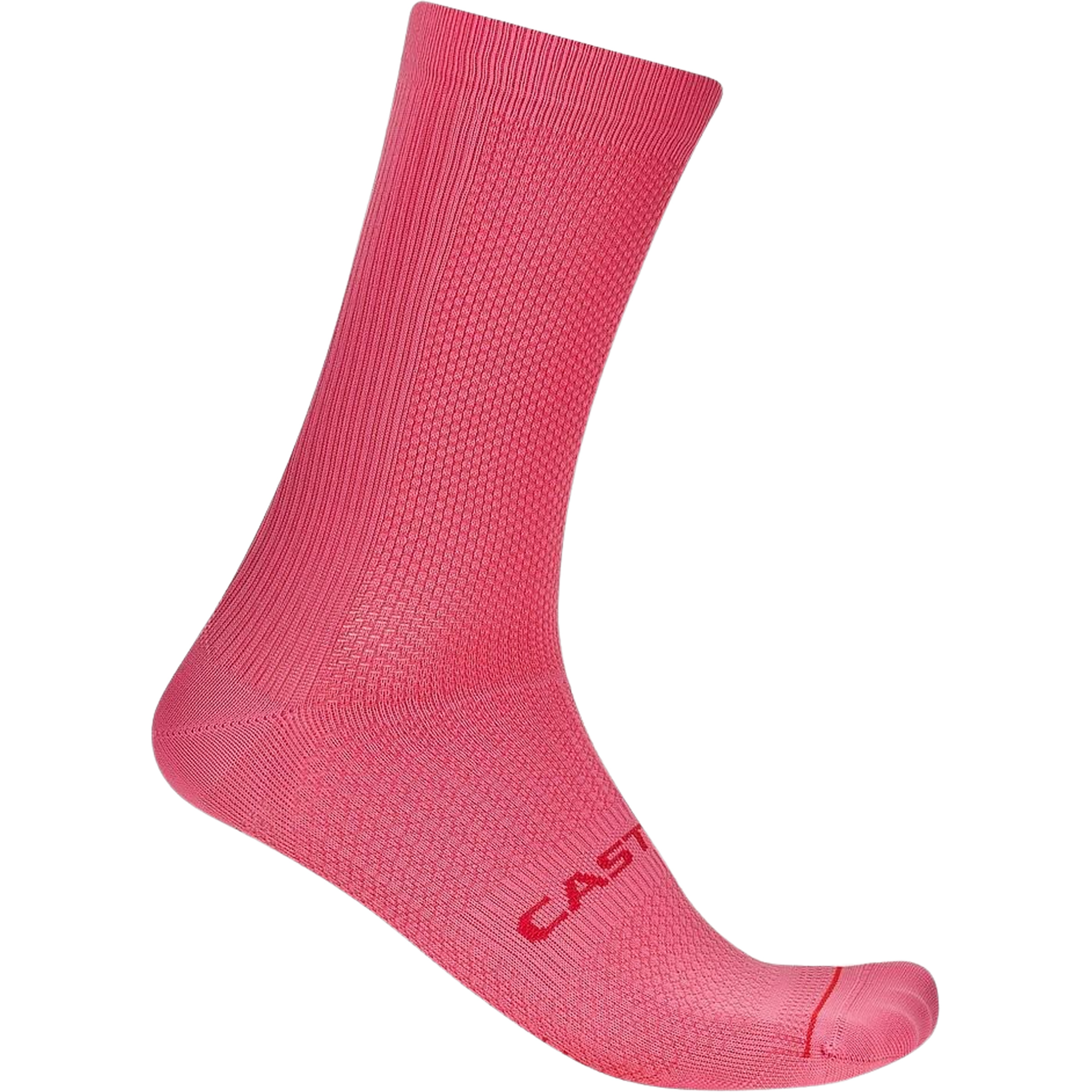 Castelli Espresso 18 Fahrradsocken pink Größe 44 Rennrad Elastisch