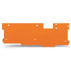 WAGO 769-321 Abschluss- und Trennplatte Orange 100 St.