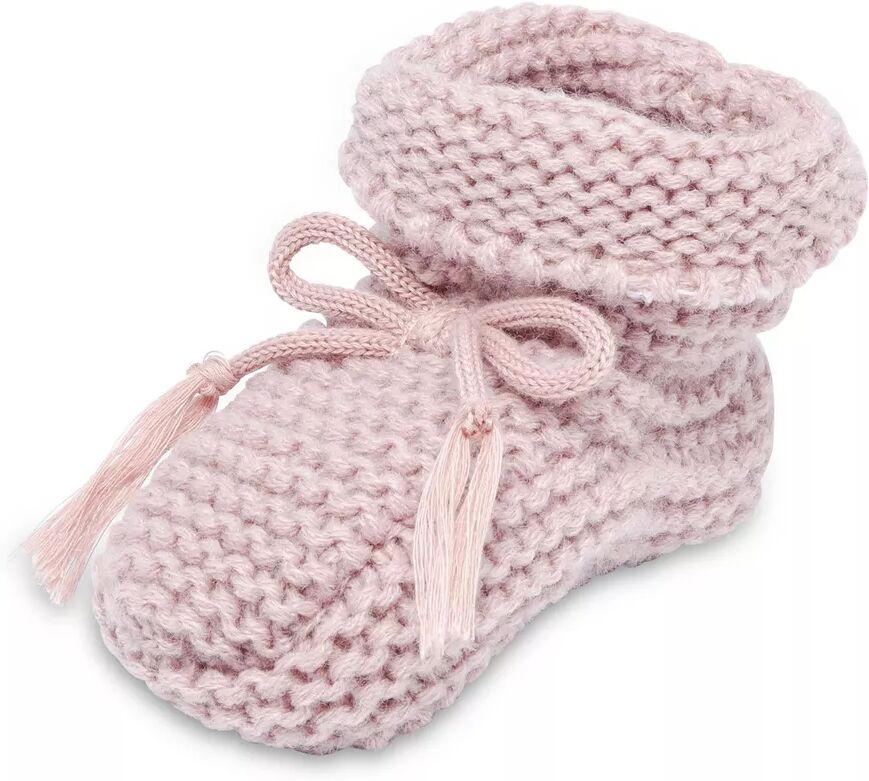 Manor Baby - Hausschuhe, Strickfinkli, 6-12 MONATE, Rosa