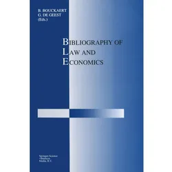 Bibliography of Law and Economics, Fachbücher