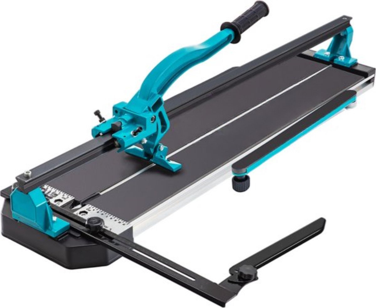 Professionele handmatige tegelsnijder met infrarood laser en ergonomische grip, blauw/multicolor, 600 mm
