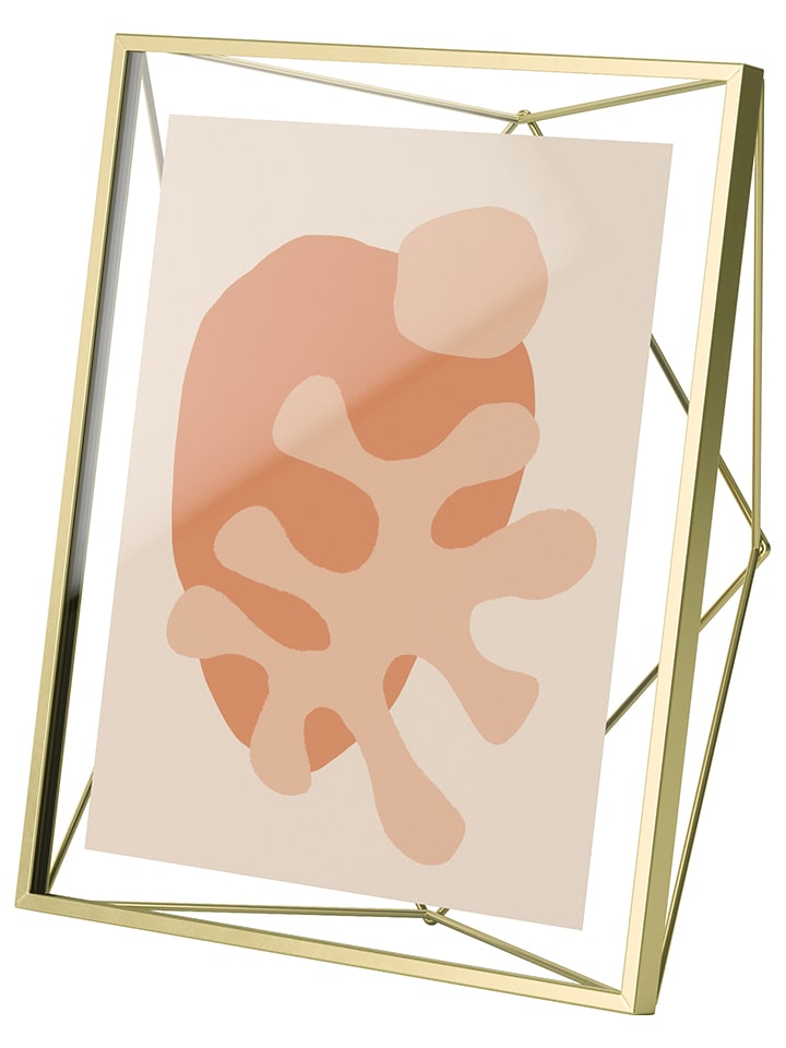 umbra Bilderrahmen "Prisma" in Messing - (B)25 x (H)30 x (T)8 cm - onesize