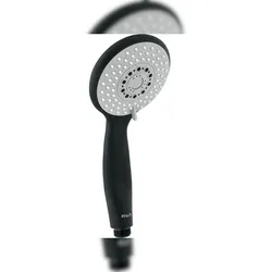 TRIZERATOP Handbrause, Duschbrause 3 Funktionen BLACK