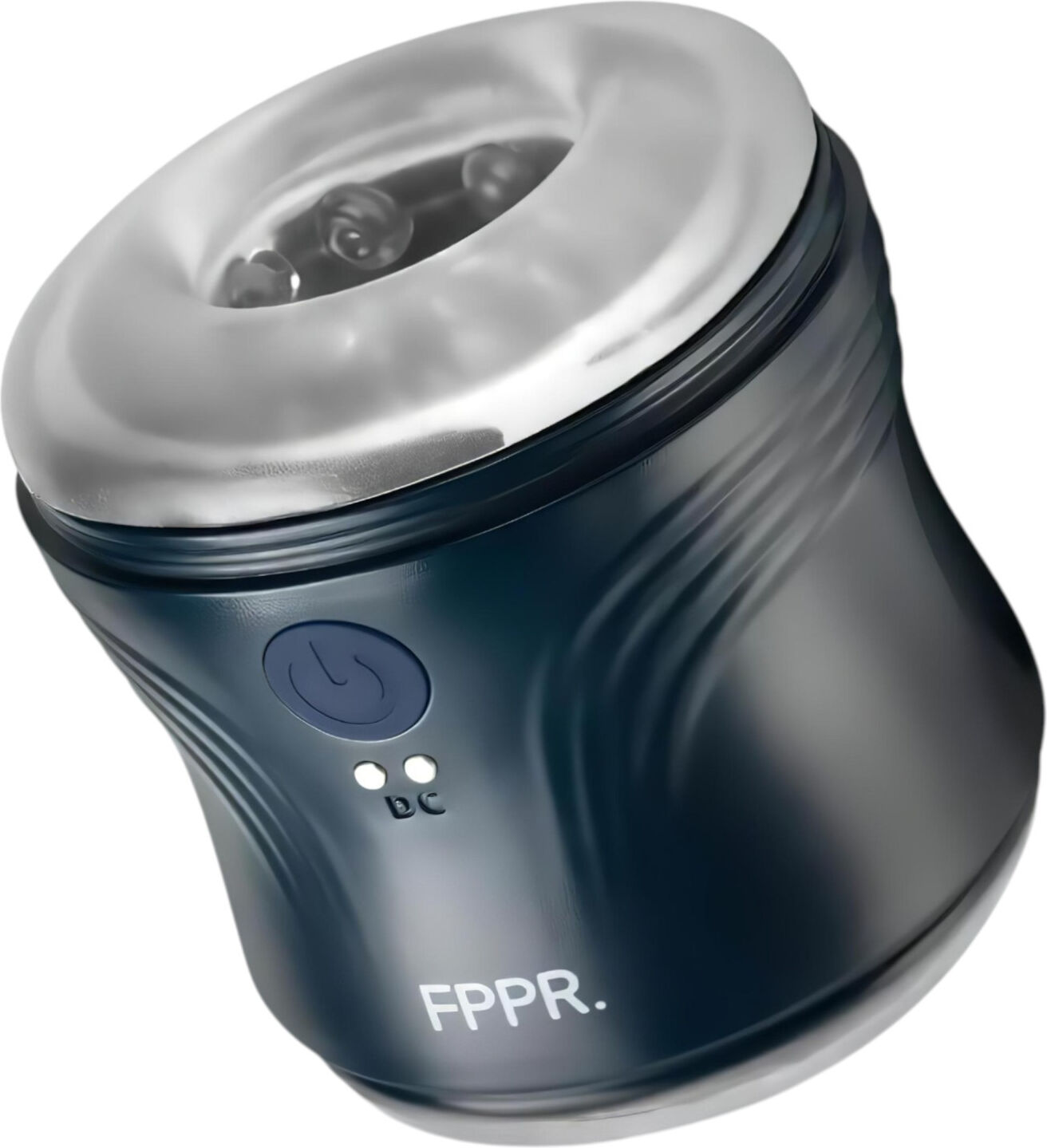 FPPR. - Rechargeable, Vibrating, Double-Ended Masturbator (Blue)