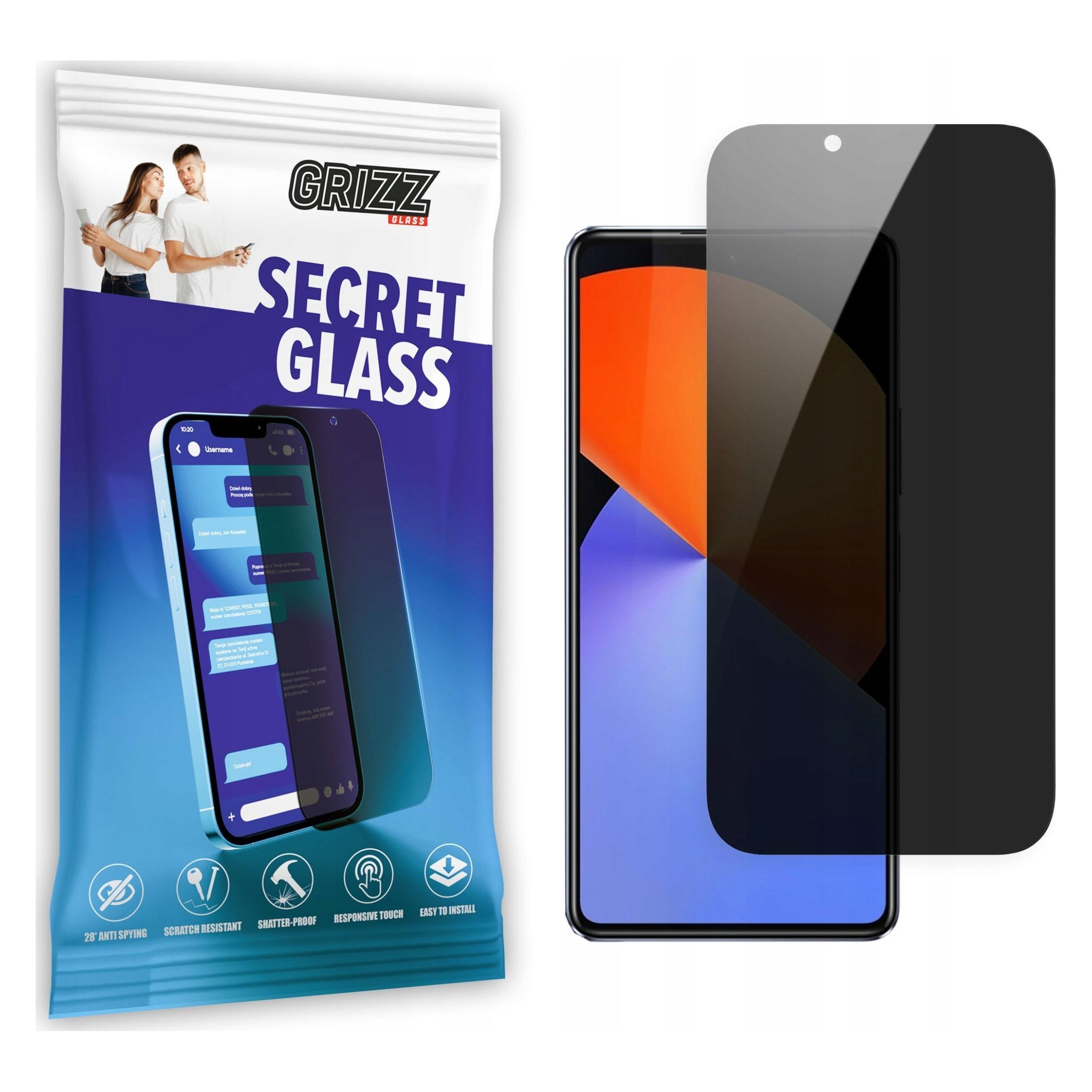 Grizz Glass GrizzGlass Szkło prywatyzujące GrizzGlass SecretGlass do Infinix Note 30 Pro (Infinix Note 30 Pro) (47614920)