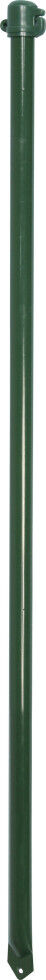 Floraworld Gartenstab Metall 125 x 2,4 cm moosgrün