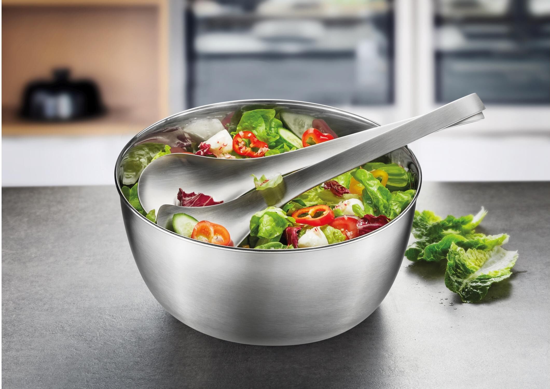 Salatschleuder GEFU "ROTARE", schwarz (schwarz, silberfarben), Salatschleudern, Salatschleuder schwarz, silberfarben Einheitsgröße