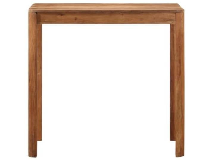 YUTAASU Bartisch Massivholz Akazie Honigfarben 110x55x106 cm Vintage Stil, Robustes Hartholz, Handgefertigt, Einzigartige Maserung