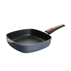 WOLL Gusspfanne viereckig Diamond Lite ¦ schwarz ¦ Aluminium-Guss ¦ Maße (cm): B: 26 H: 6