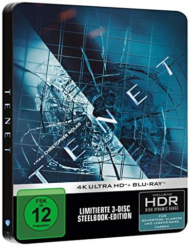 Christopher Nolan - Tenet Limited Steelbook [4K UHD + Blu-ray] - Preis vom 09.10.2026 07:28:09 h