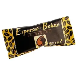 Hellma Schoko-Espressobohnen braun