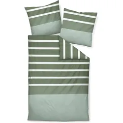 Bettwäsche J. D. Mako-Satin ( 240x220 cm, mit 2 Kissen) - 200x200 cm, mit 2 Kissen